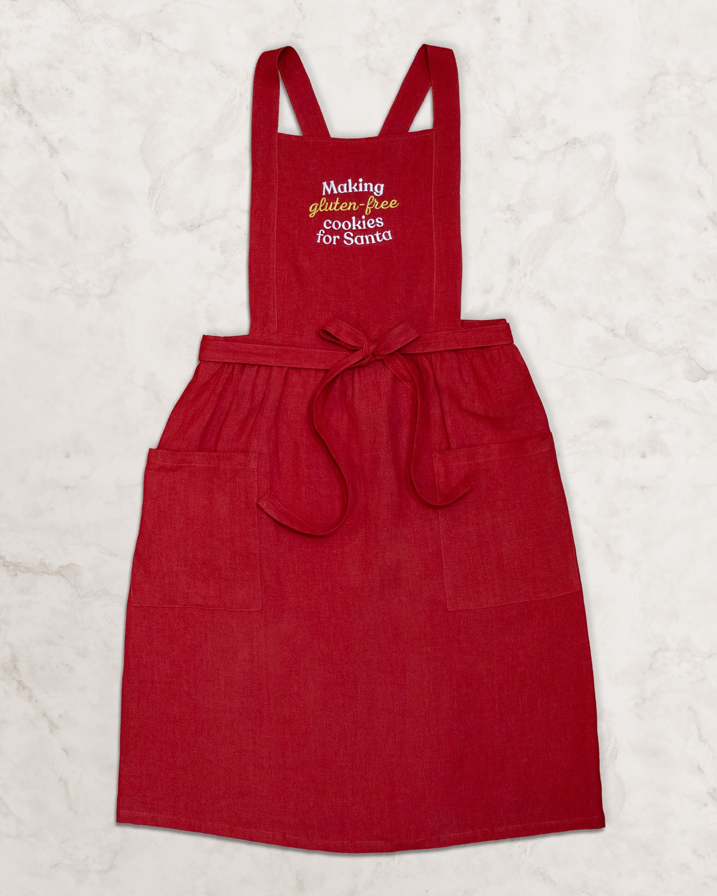 Pinafore Christmas Apron (Adult)